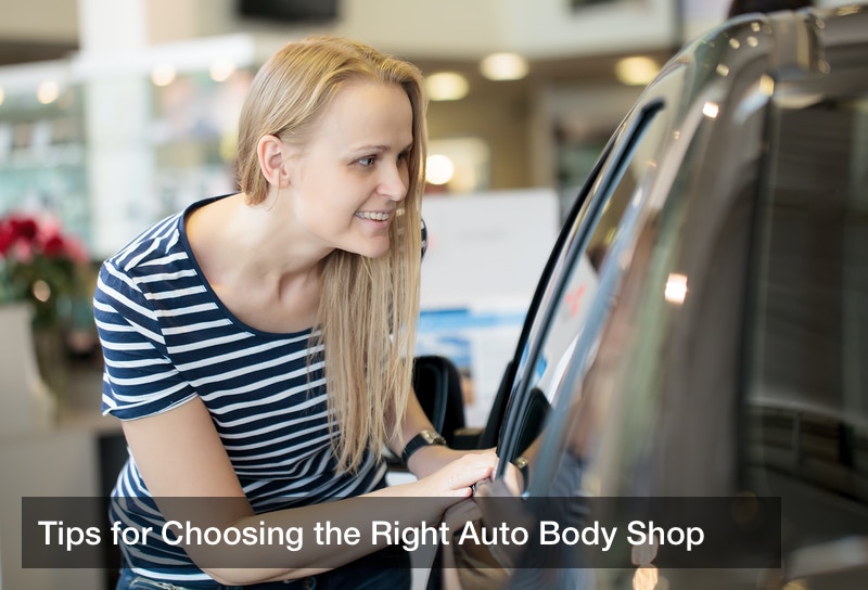Tips for Choosing the Right Auto Body Shop