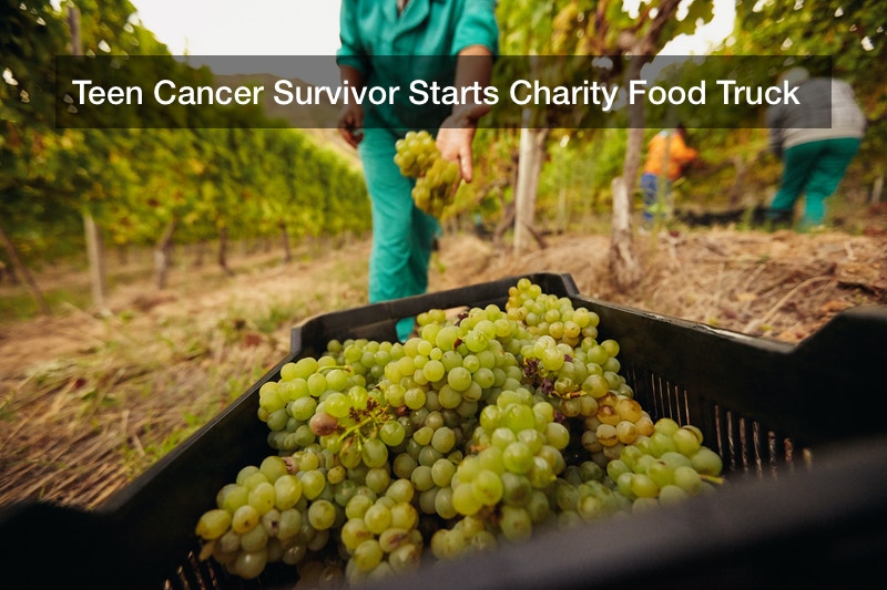 Teen Cancer Survivor Starts Charity Food Truck