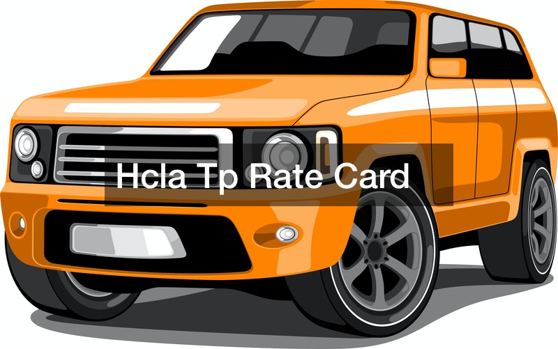 Hcla Tp Rate Card
