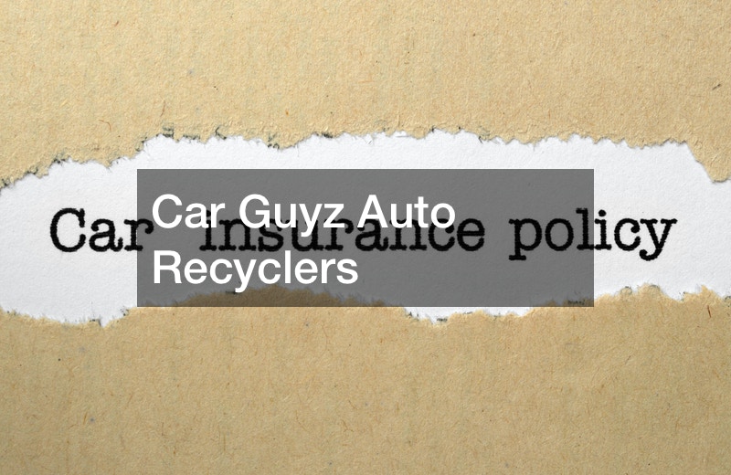 Car Guyz Auto Recyclers