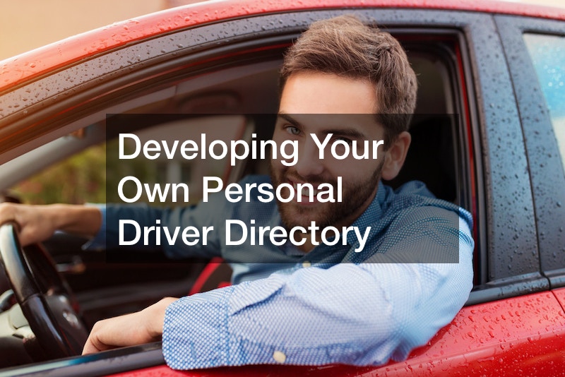 Developing Your Own Personal Driver Directory